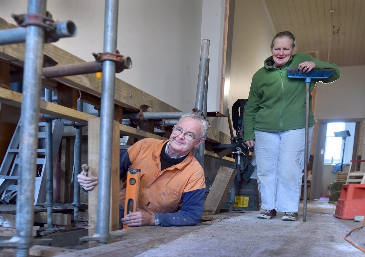 Hope returns for South D couple as house floor raised