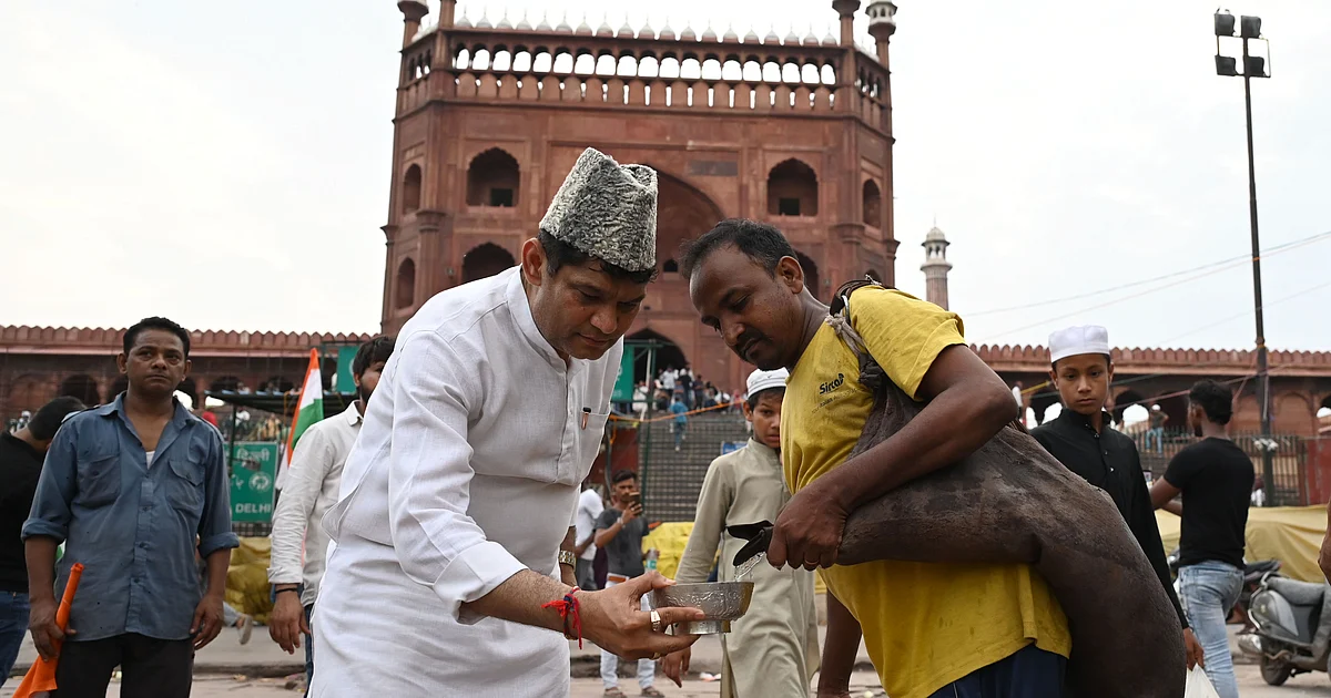 The last Bhishti, his mashaq and a 400-year-old well