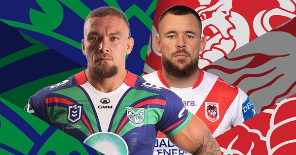 NRL 2025, New Zealand Warriors, St George Illawarra Dragons, round 24, preview, official team lists, injuries, updates