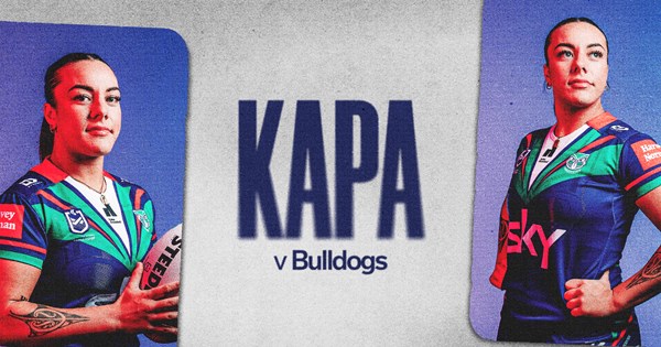 NRLW Team List: Warriors make one change for clash against Bulldogs