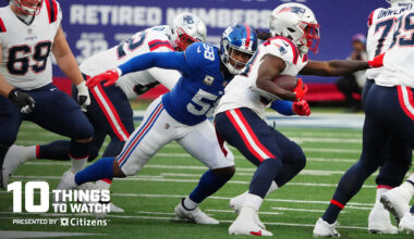 10 things to watch in Giants vs. Patriots