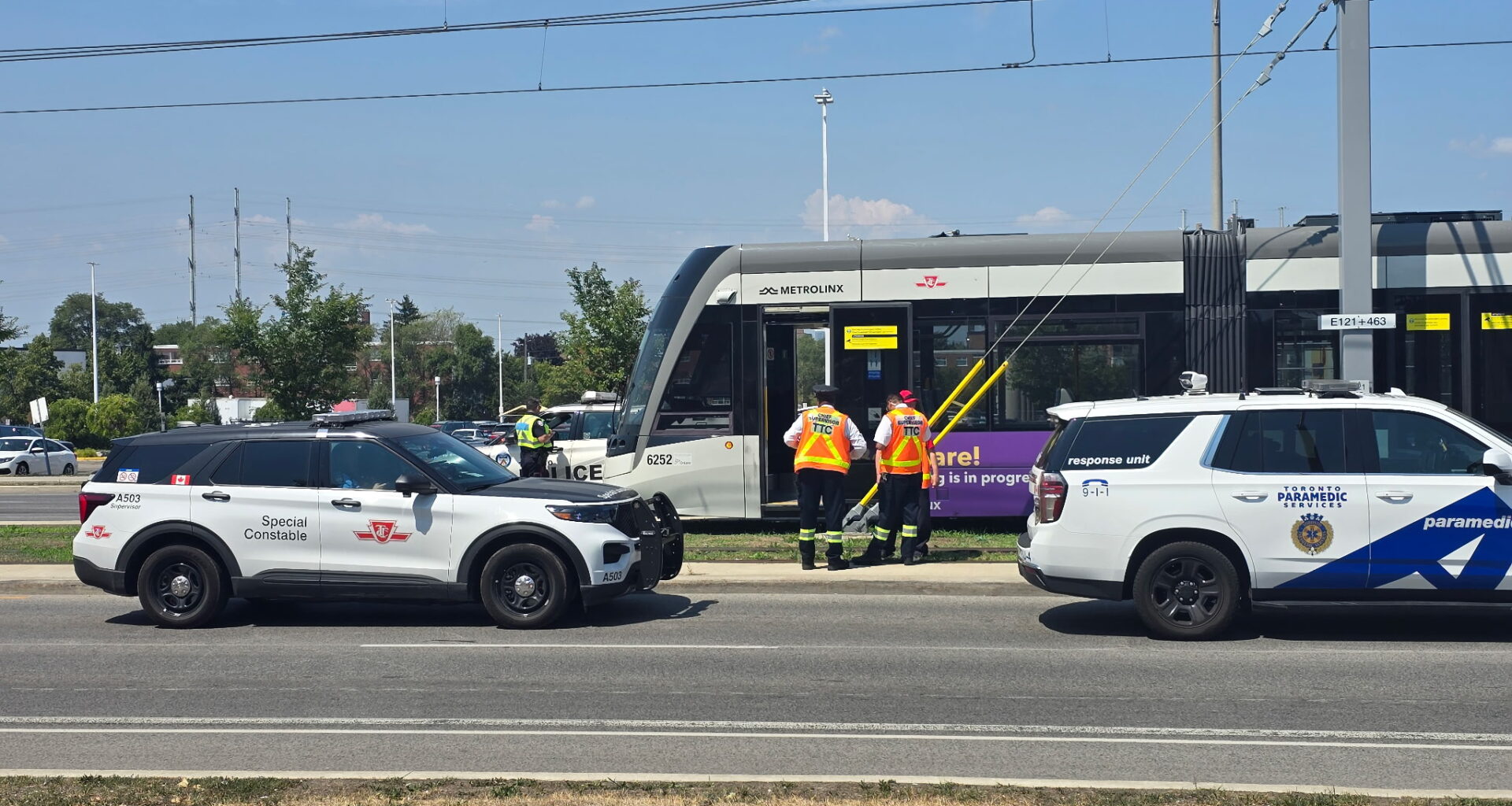 Woman, 25, seriously injured after being struck by LRT in Scarborough