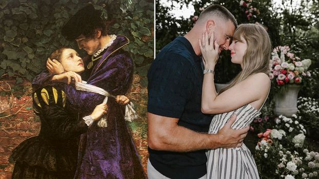 The six centuries-old art history rules hidden in their engagement photo
