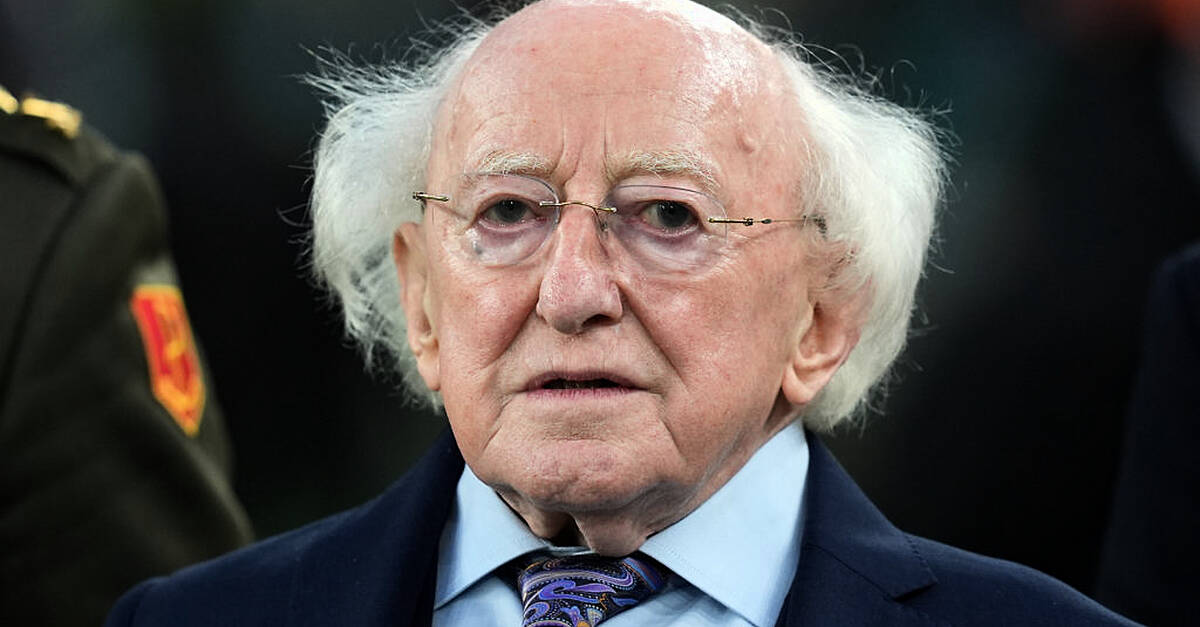 President Higgins calls footage of emaciated Hamas hostages 'a shocking act of cruelty'