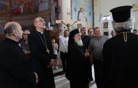 HOLY LAND - Patriarchs of Jerusalem: "The gates of hell have already been opened, but the clergy and nuns will remain in Gaza"