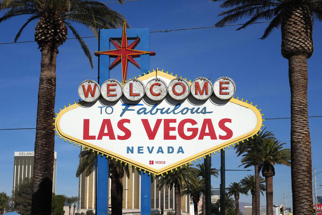 הכניסה לסטריפ בלאס וגאס