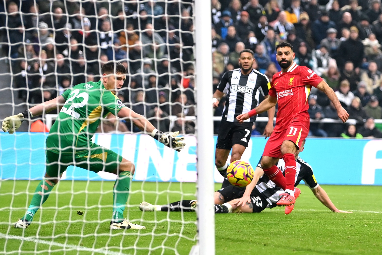 Newcastle and Liverpool played out a thrilling 3-3 draw at St James' Park last season