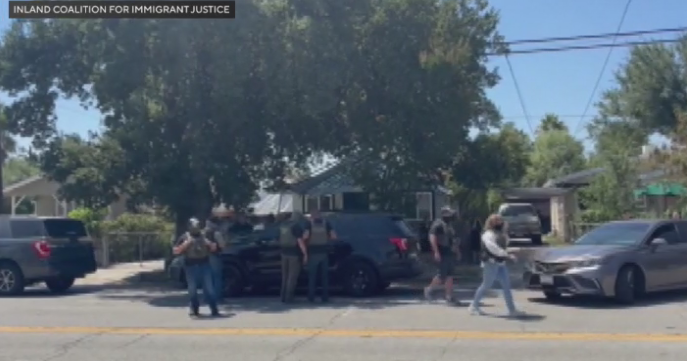 Federal immigration agents shoot San Bernardino man's car, authorities say