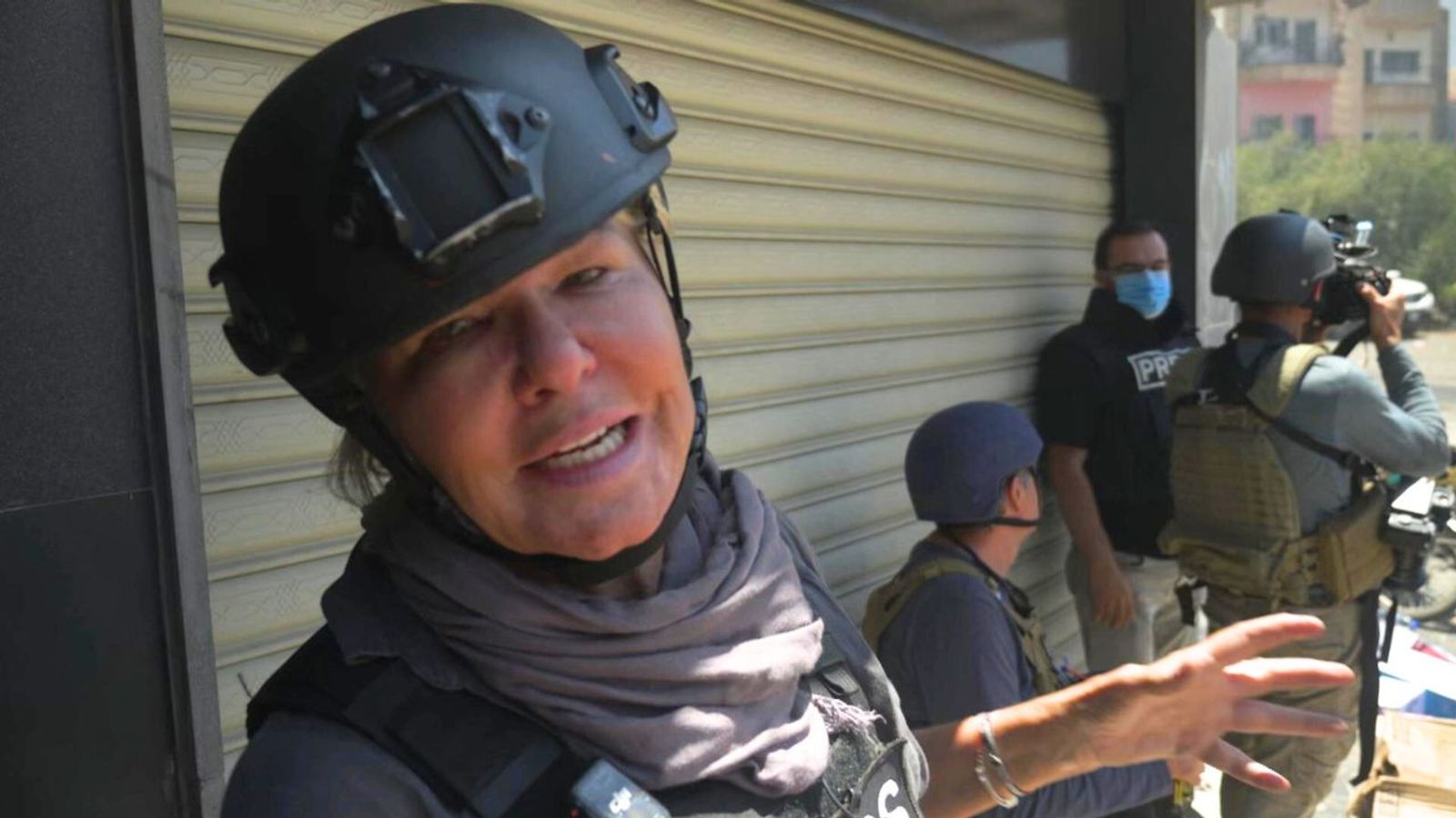 Alex Crawford in Syria