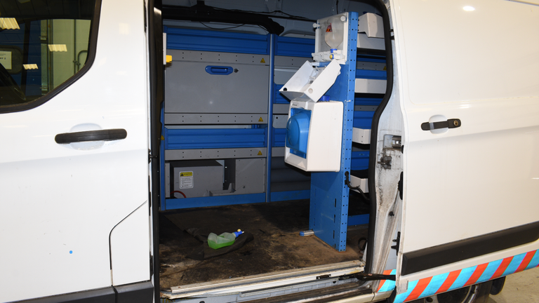 The victim was blindfolded and bound at the wrist after being taken. Pic: Met Police