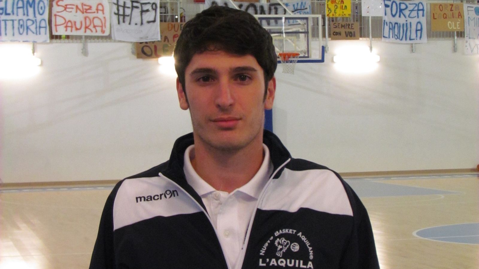 Alessandro Croce. Pic: Nuovo Basket Aquilano