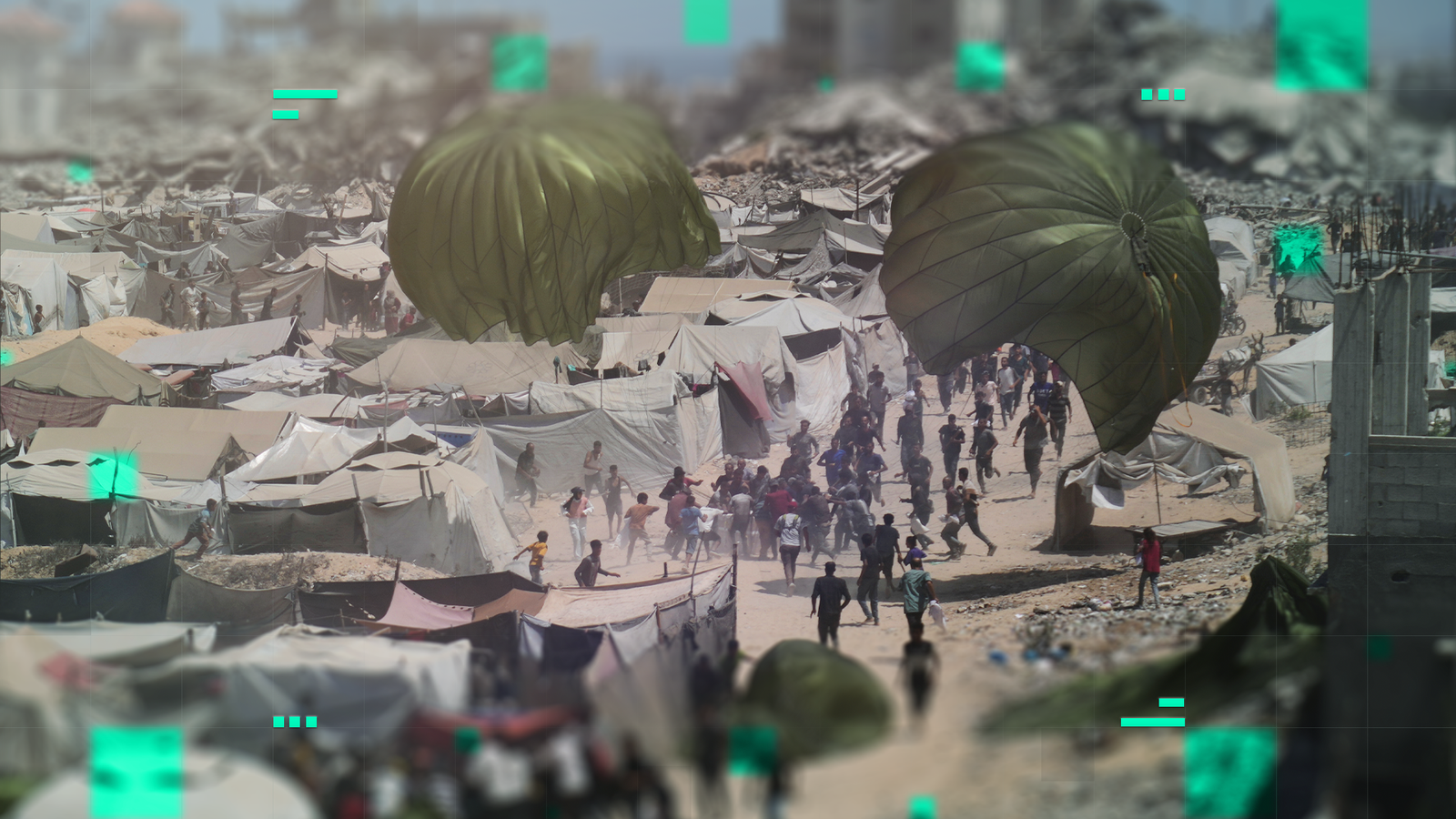 A father criticised the use of airdrops in Gaza. Five days later, he was killed by a falling package | World News