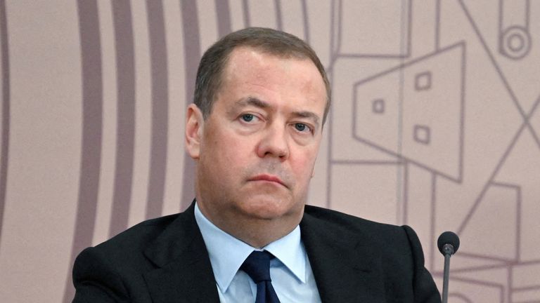 Dmitry Medvedev. Pic: Reuters
