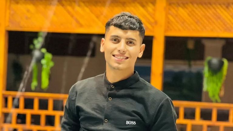 Omar Abu Teim's neighbour told Sky News that he was killed while fighting the IDF east of Khan Younis.