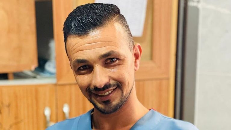 Medic and father-of-two Uday al Qaraan, 32, was killed on 4 August by an aid package dropped from a UAE Armed Forces plane.