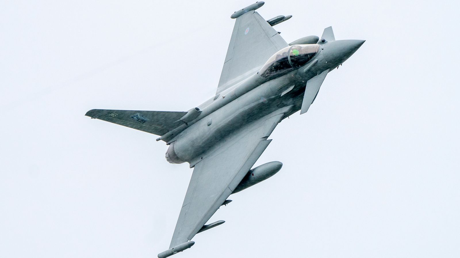 A Typhoon jet. File pic: PA