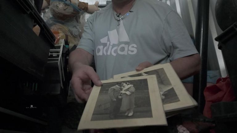 still from Farrell VT on homeless carpenter