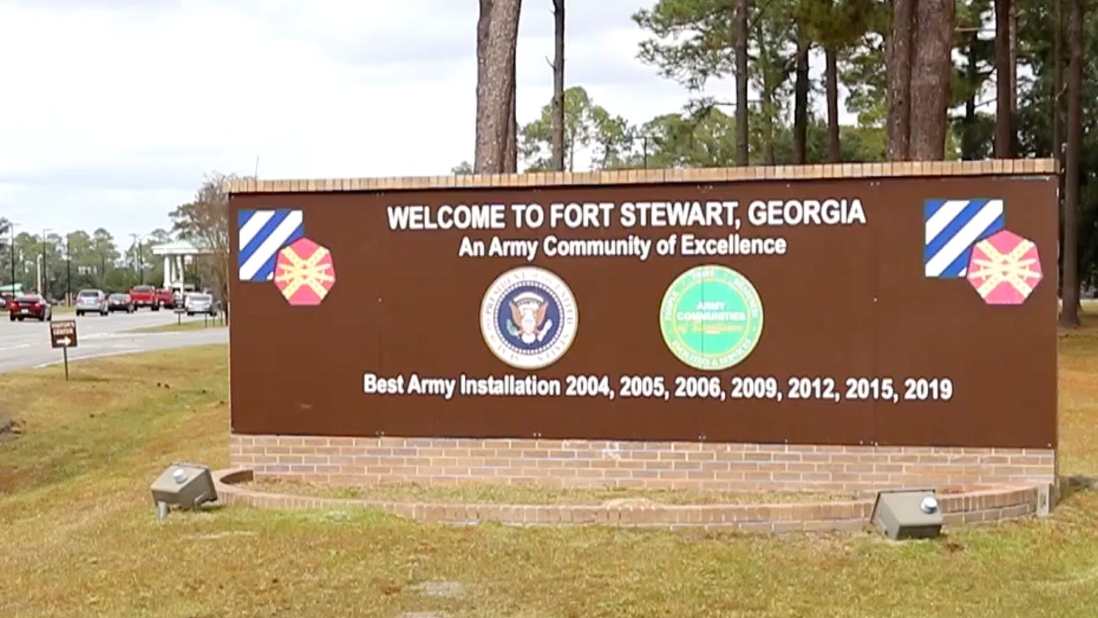Fort Stewart is the largest US Army base east of the Mississippi River. Pic: AP