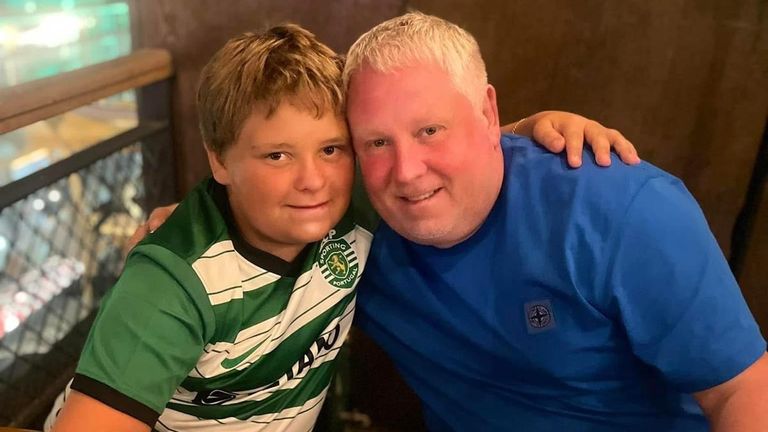 Harvey and his father