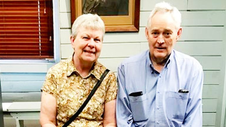 Ian and Heather Wilkinson. Pic: The Salvation Army Australia - Museum