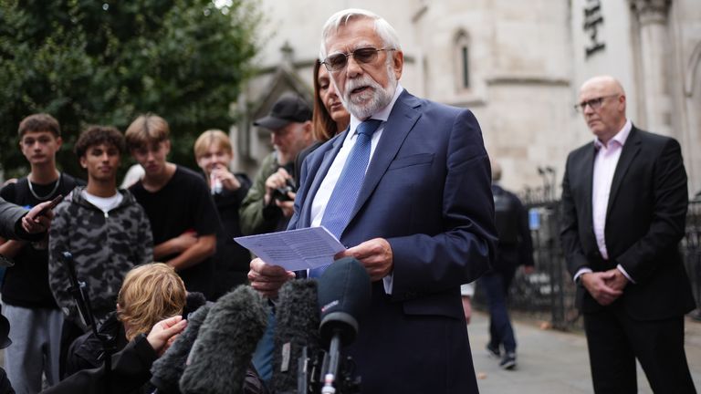 Councillor Ken Williamson. Pic: PA