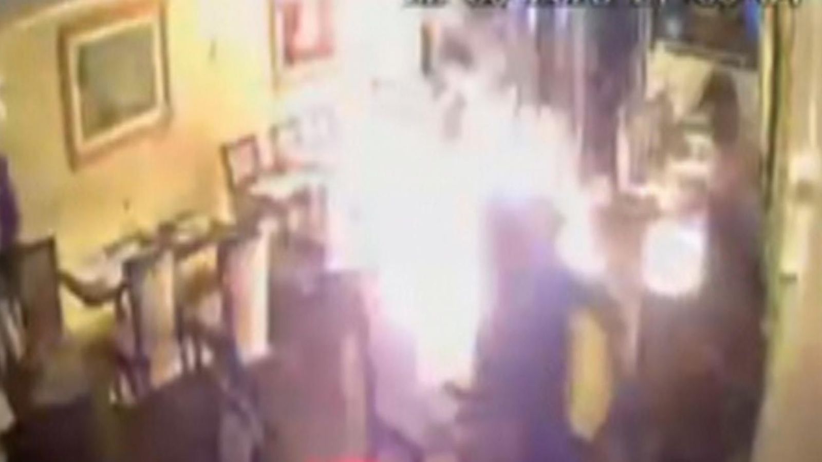 Ilford arson attack in restaurant
