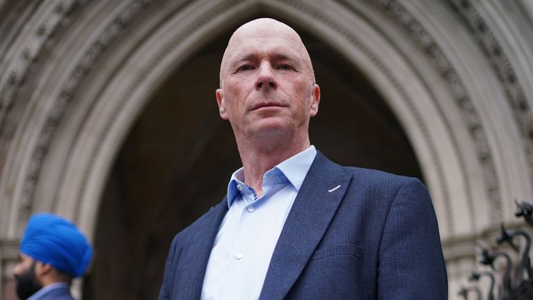 Connolly's husband, Tory councillor Raymond Connolly. Pic: PA