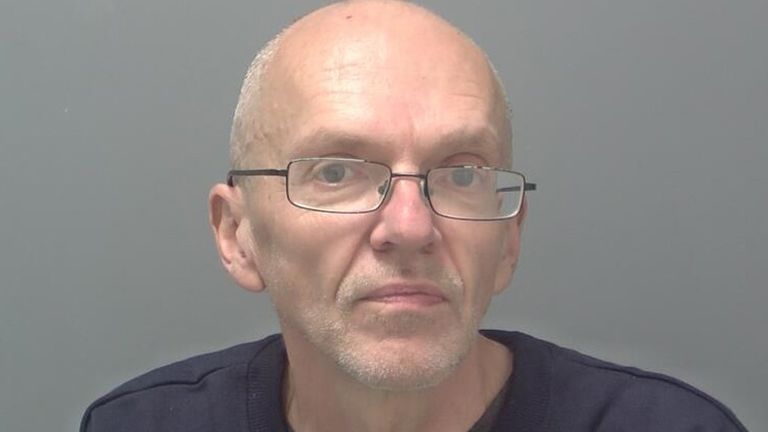 Roy Barclay.
Pic:Suffolk Police/PA