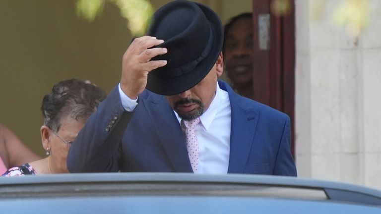 Jones leaving Snaresbrook Crown Court earlier this week. Pic: PA