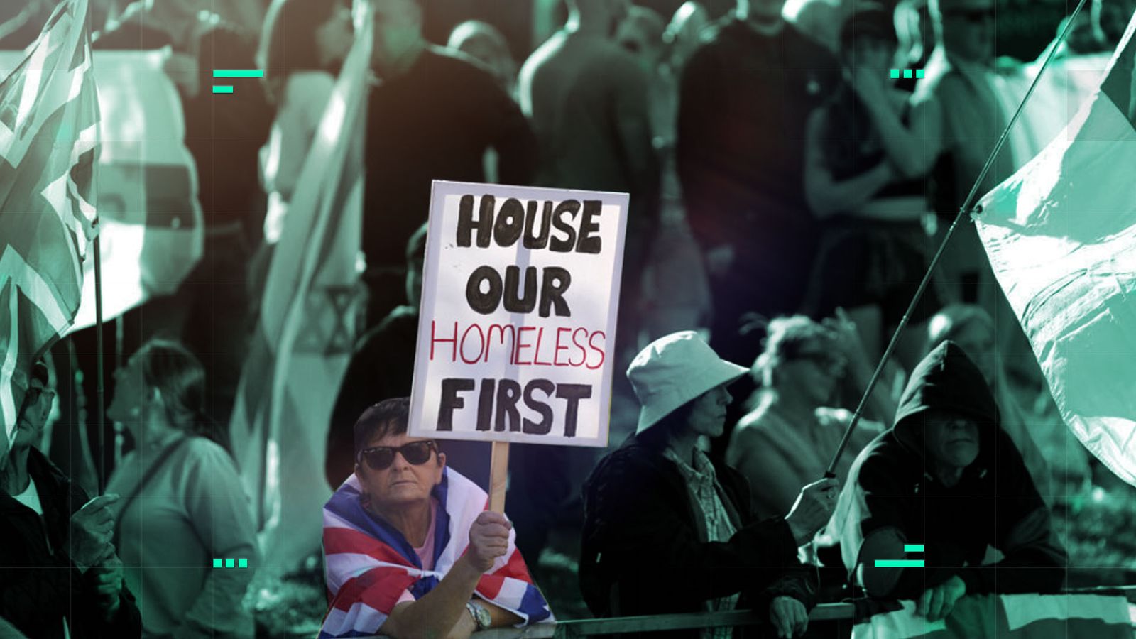 Government struggling to reduce migrant hotel use as asylum claims hit record level | UK News