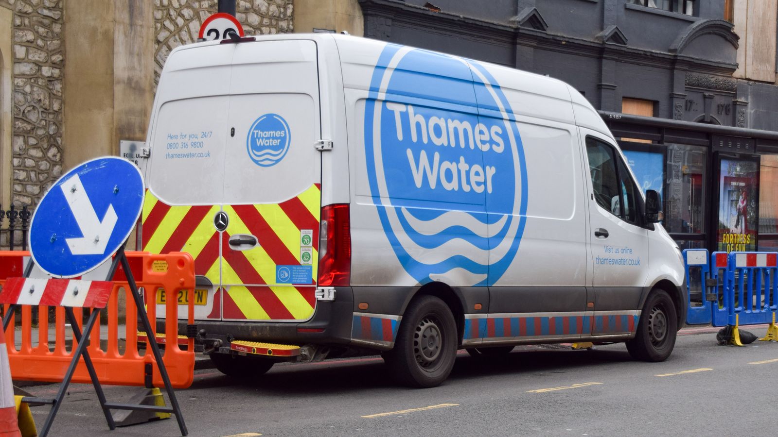 A Thames Water maintenance van Pic: iStock