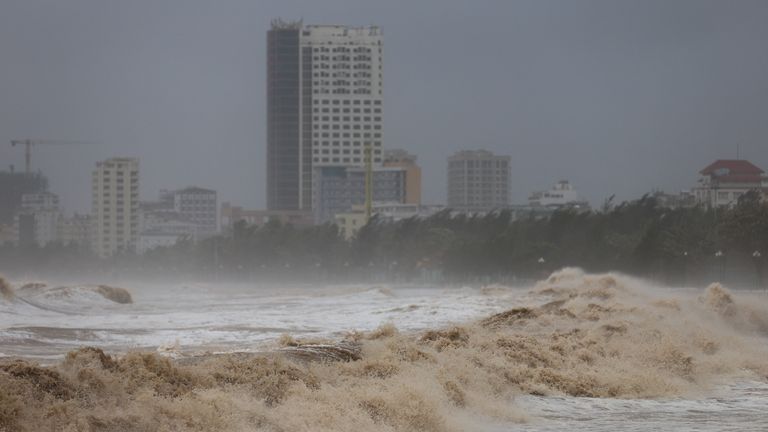  Cua Lo beach, Vietnam. Pic: Reuters