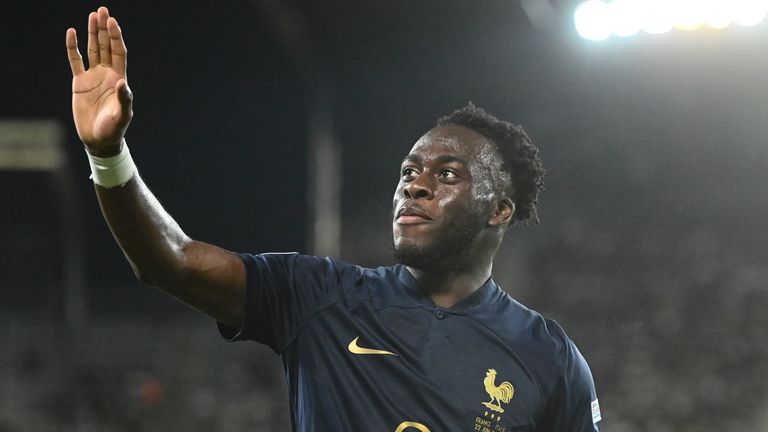 Rennes striker Arnaud Kalimuendo 