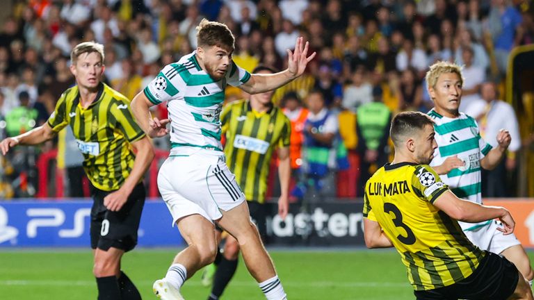 James Forrest had the only shot on target in the first half