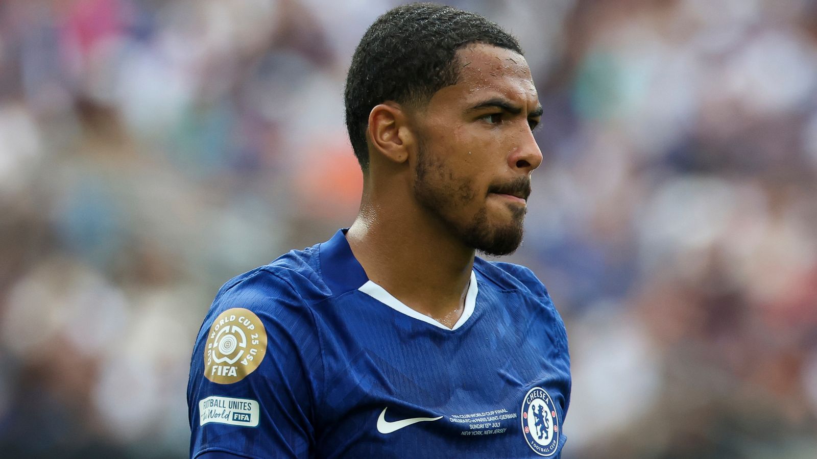 Chelsea defender Levi Colwill during the Club World Cup final win over PSG