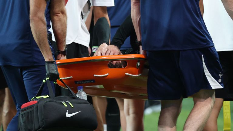 Maddison had his head in his hands as he came off the pitch