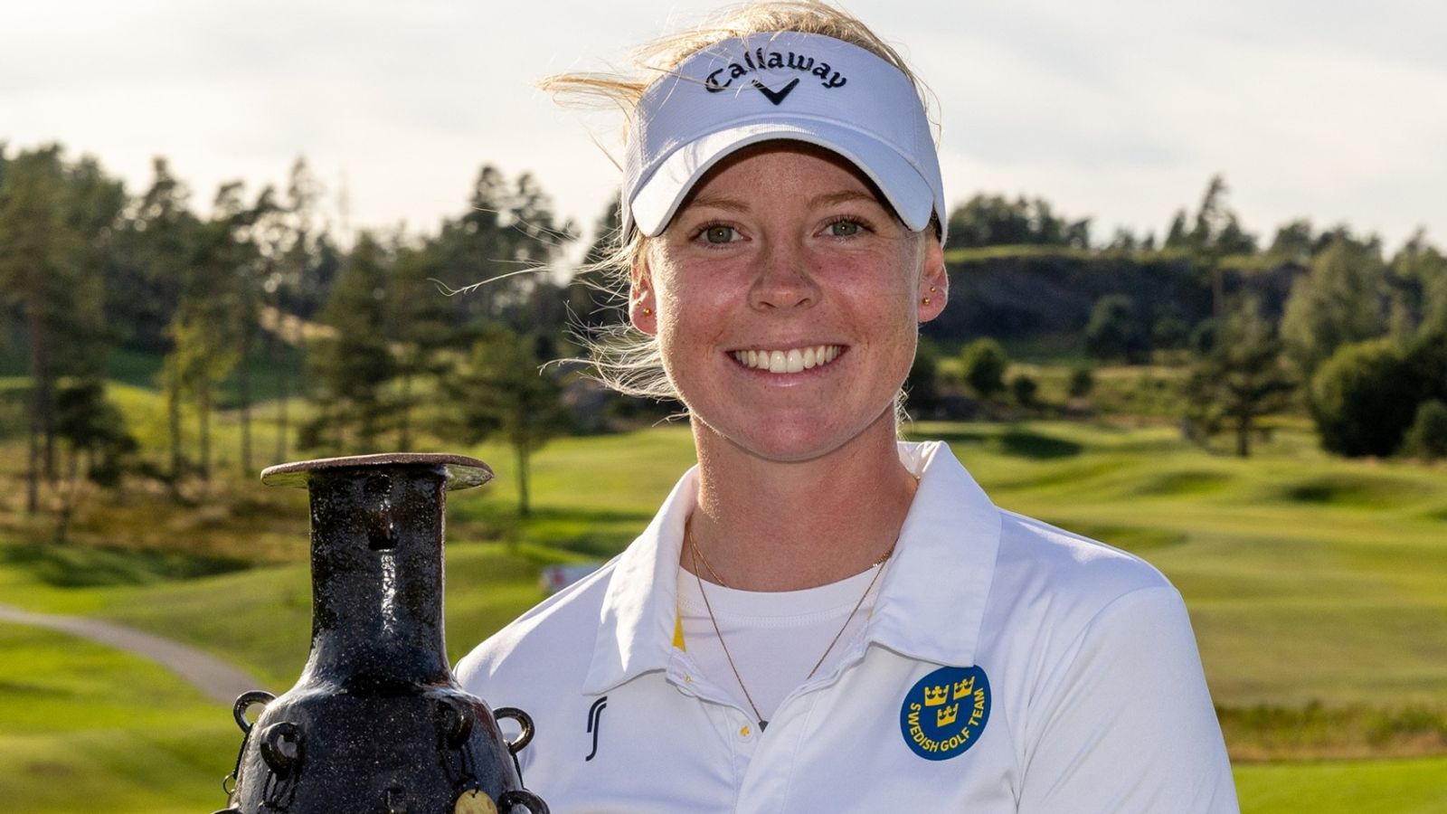 Swedish amateur Meja Ortengren won the Hills Open on the Ladies European Tour (Pic credit - Ladies European Tour)