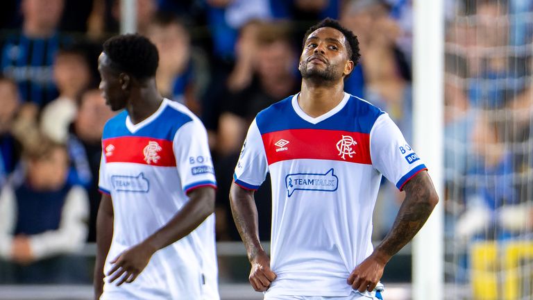 Rangers were humiliated in Belgium