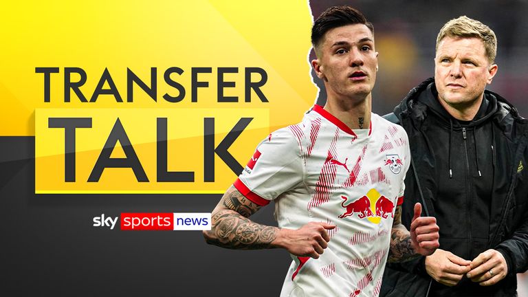 Benjamin Sesko is on the move with Newcastle and Man Utd placing offers.