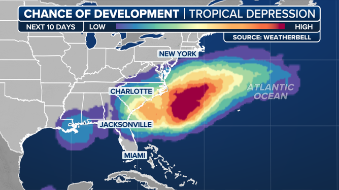 Southeast Tropical Chances