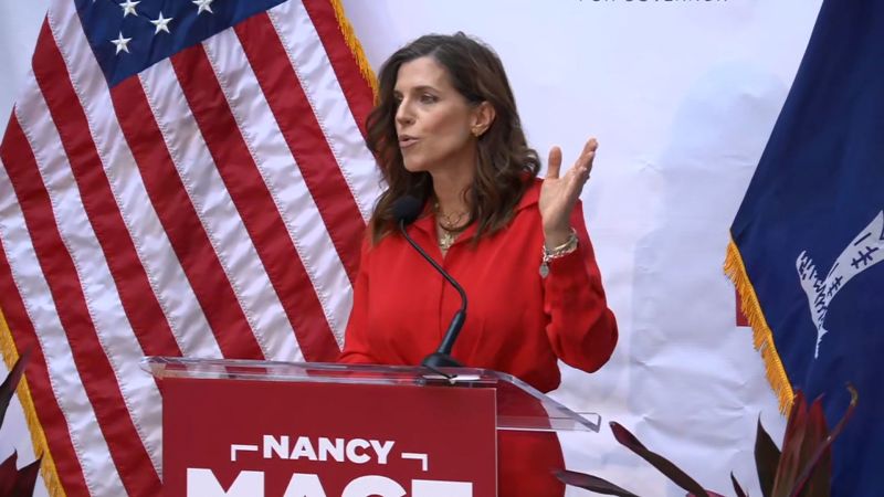 Republican Rep. Nancy Mace launches campaign for South Carolina governor