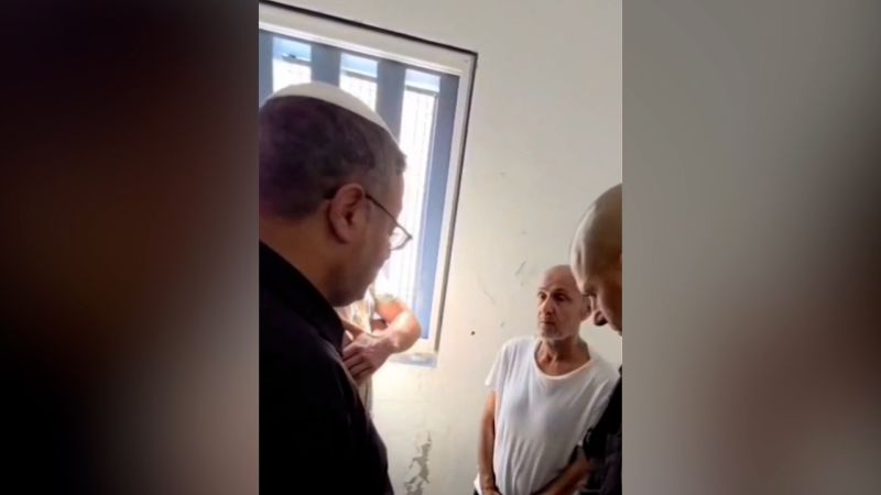 Video of far-right Israeli minister taunting imprisoned Palestinian leader sparks outrage