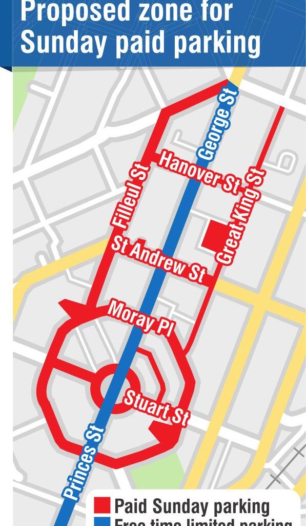 Sunday paid parking zone confirmed
