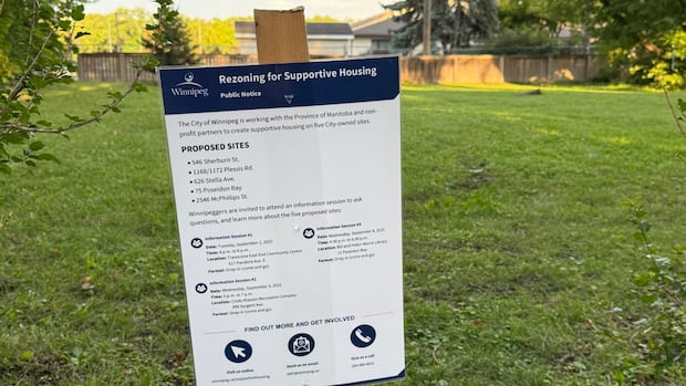 City picks 5 sites for new supportive housing complexes in Winnipeg