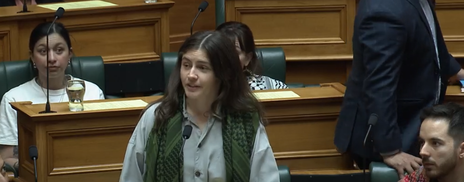 Speaker 'names' Swarbrick for refusing to leave House