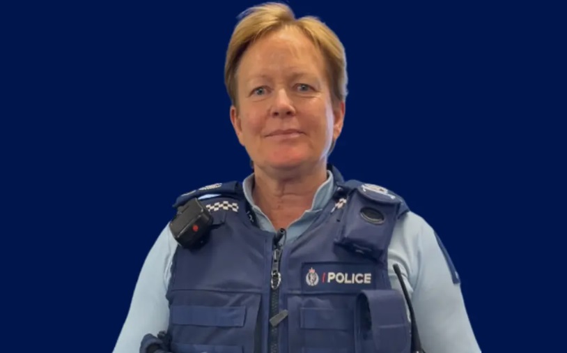 Officer Lyn Fleming was killed early on New Year's Day. Photo: Supplied / NZ Police