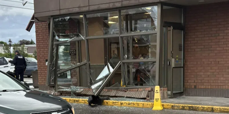 One Arrested After Vehicle Smashes into Tim Hortons in Stephenville