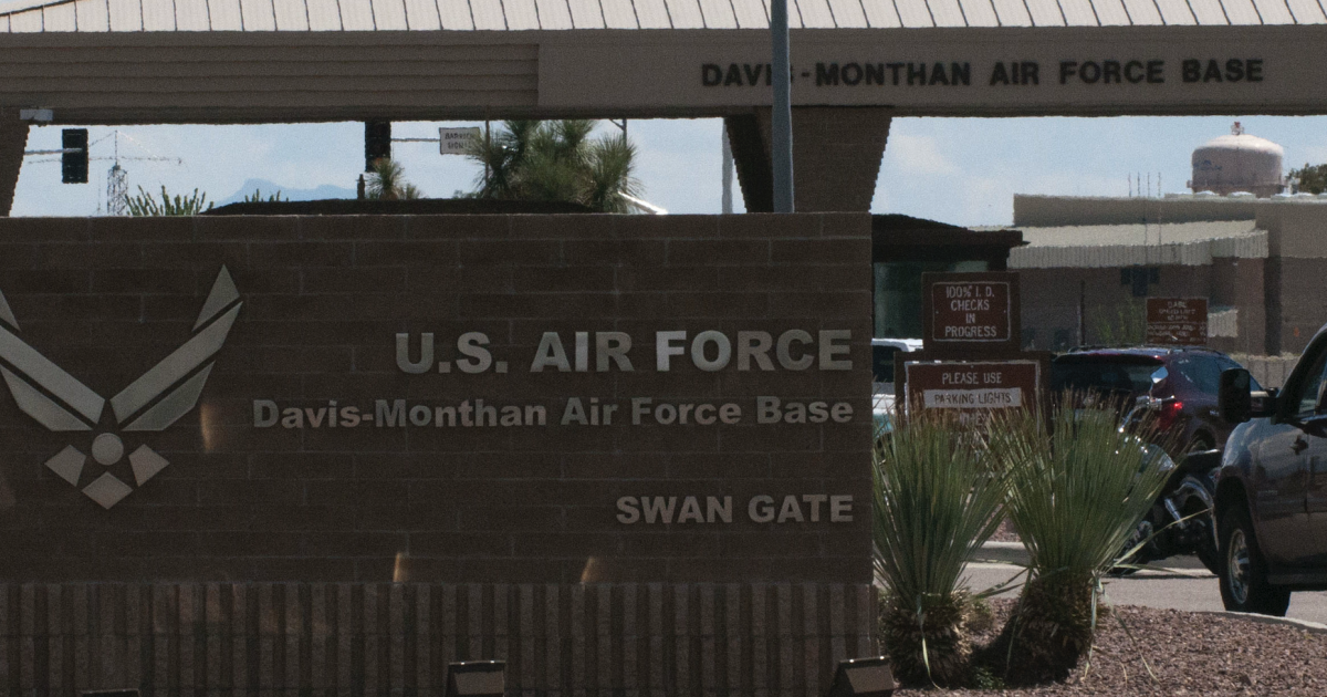 Person shot, killed after crashing through Davis-Monthan Air Force Base barrier