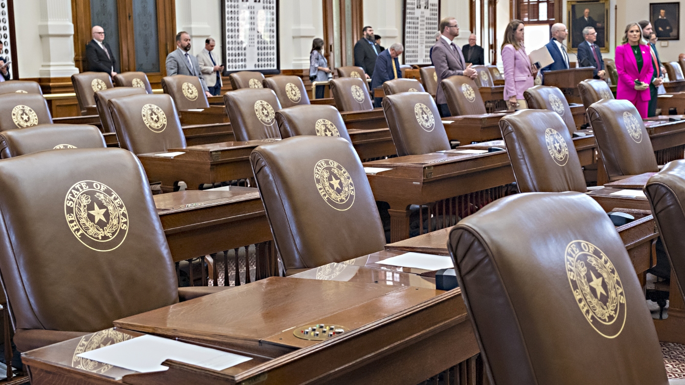 A Texas Republican state lawmaker on the fight for redistricting : NPR