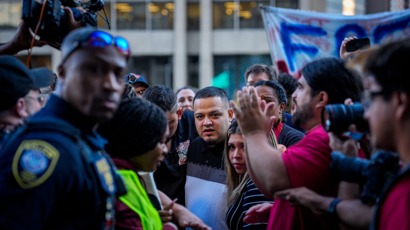 Kilmar Abrego Garcia detained by ICE during check-in : NPR